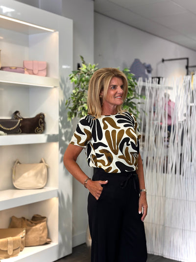 SoyaConcept Feldi 2 Top butternut print