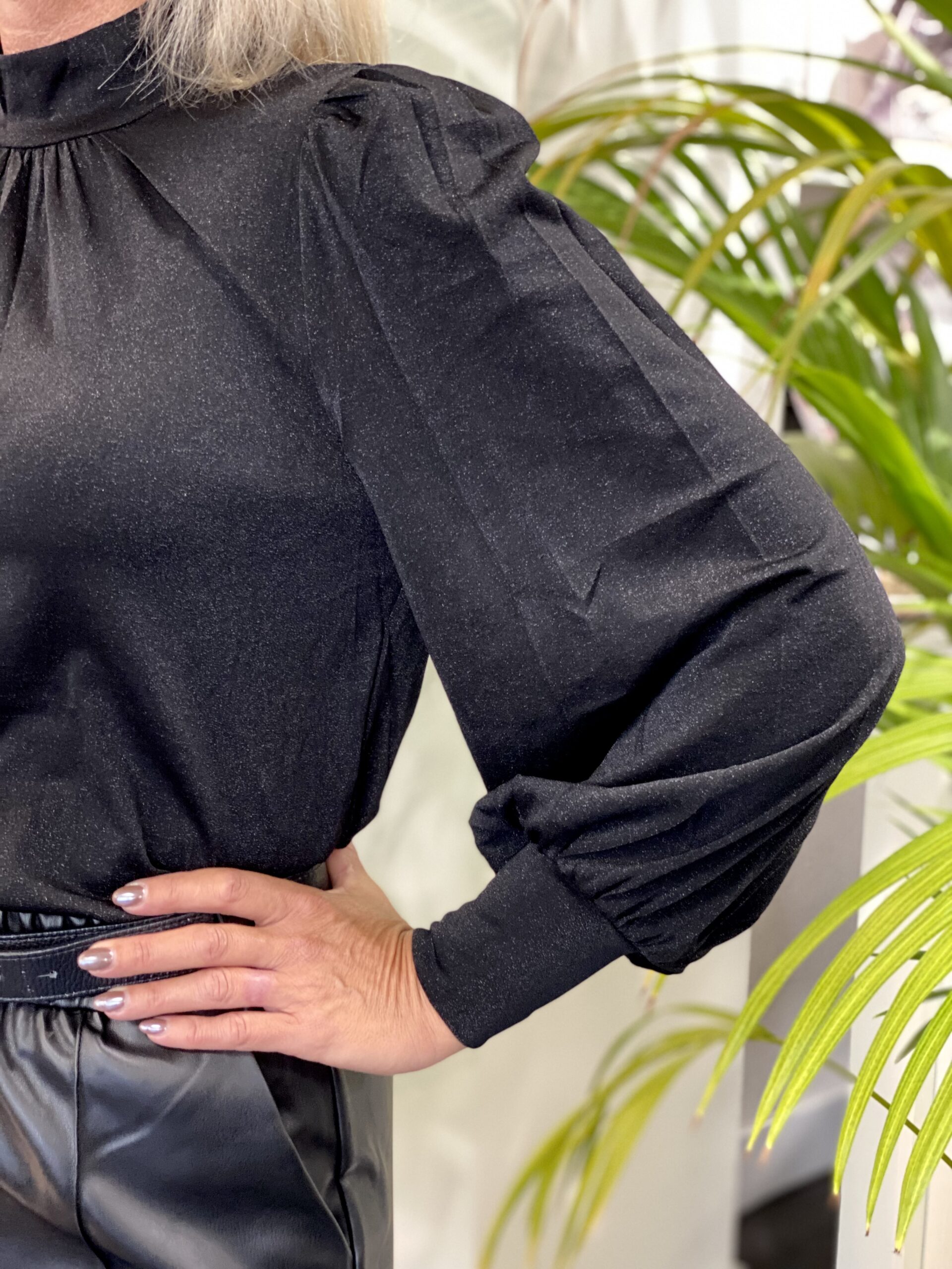 Peppercorn Raquel Blouse zwart