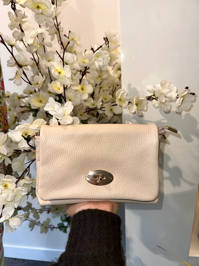 Fenna Tas Leer ecru T406