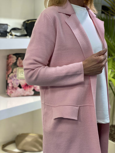 Vest milenium half Lang Vest lichtroze fashion