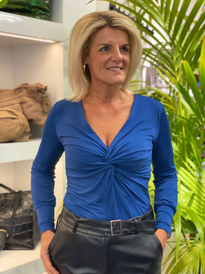 C&S Taya Top saffierblauw