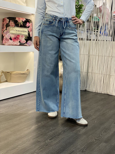 My Essential jeans  Wardrobe DangoMW 144 XWide Broek L32 light blue retro wash