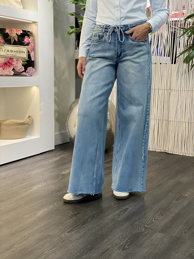 My Essential jeans  Wardrobe DangoMW 144 XWide Broek L32 light blue retro wash