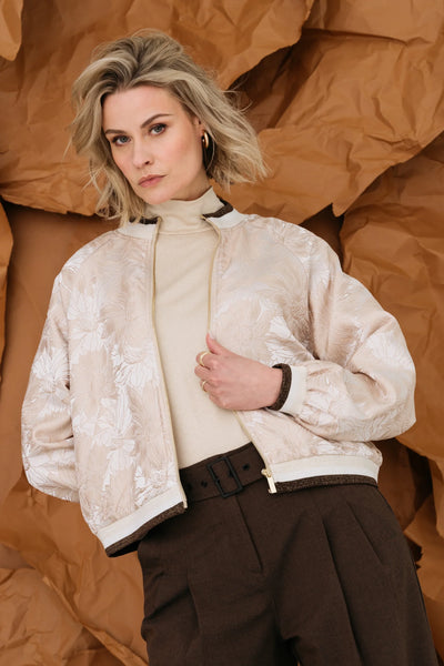 Maicazz Kinthe Top sand gold lurex