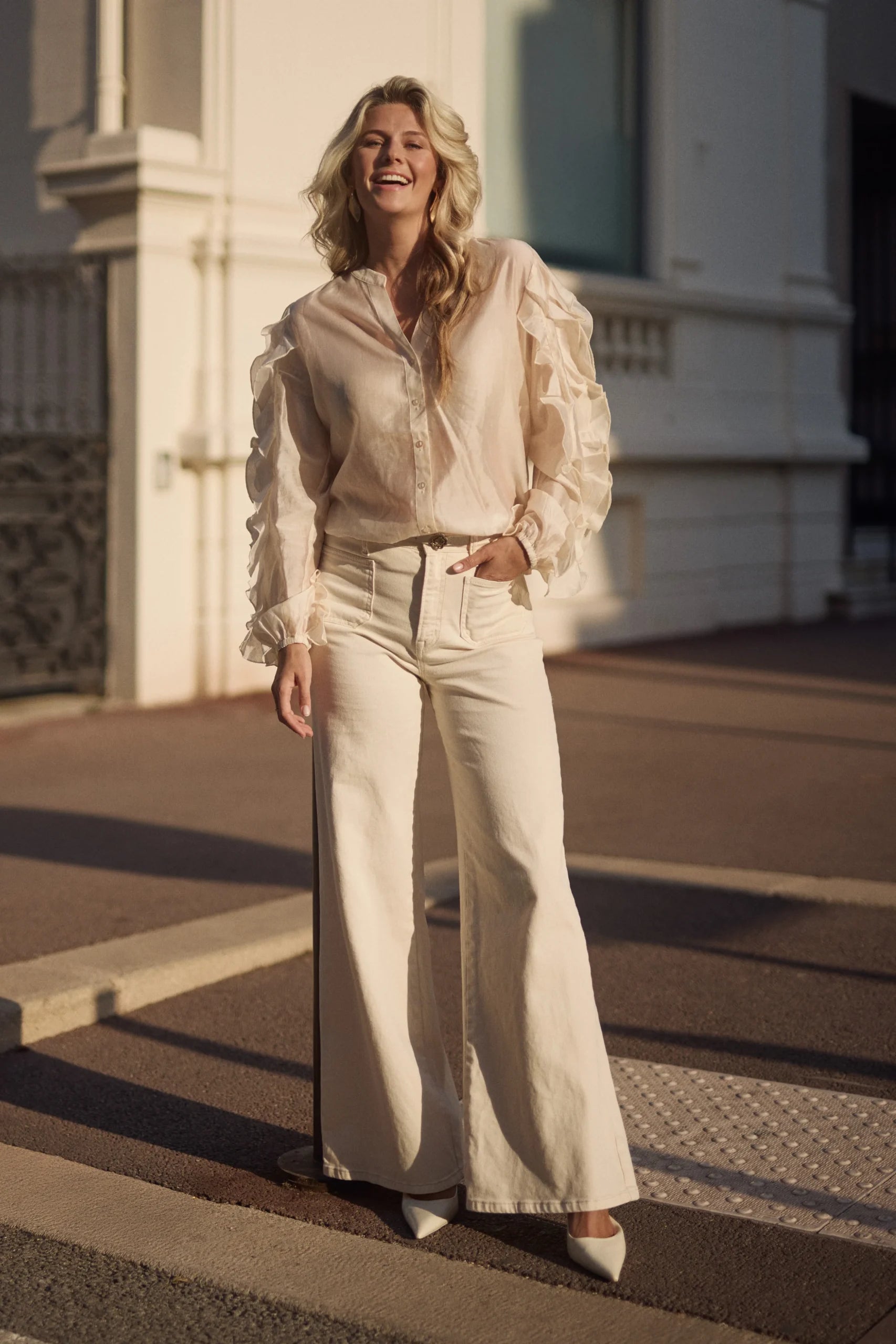 Nukus Margriet Blouse off white