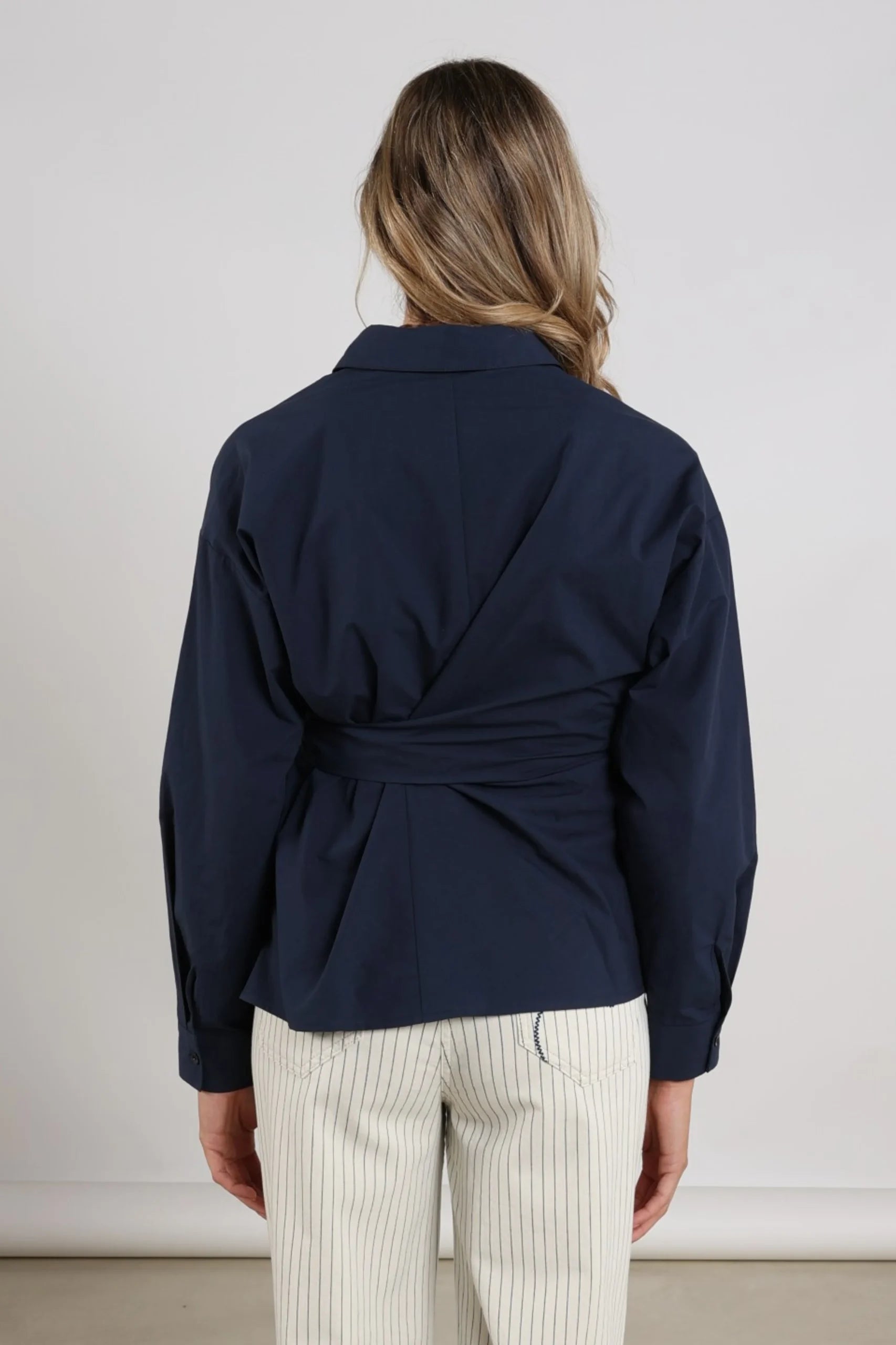 Nukus Aneta Top LS navy