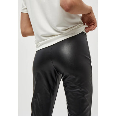 Peppercorn Linette Pu Leggings black