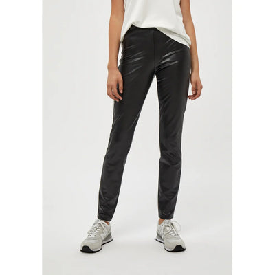 Peppercorn Linette Pu Leggings black