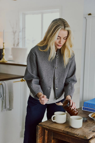 Freequent Esyanna Jacket morel melange