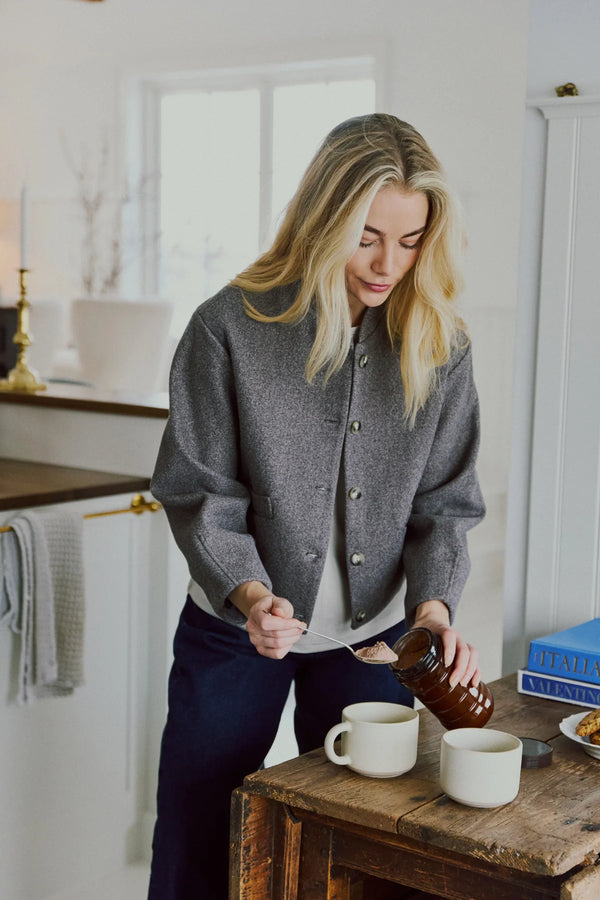 Freequent Esyanna Jacket morel melange