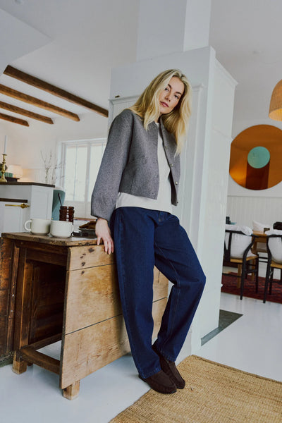 Freequent Esyanna Jacket morel melange