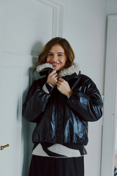 Freequent Gloss Jacket black/moonbeam