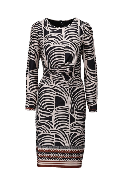 K Design Jurk met Ronde Hals en Design B320