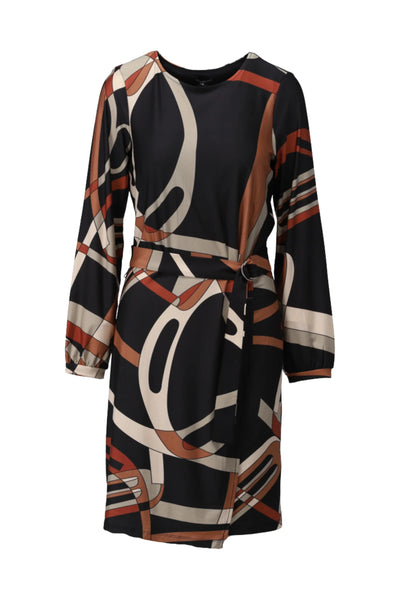 K Design Jurk met Ronde Hals en Design B339