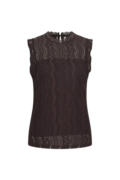 Mi Piace Travelstof Top Kant 202486 espresso