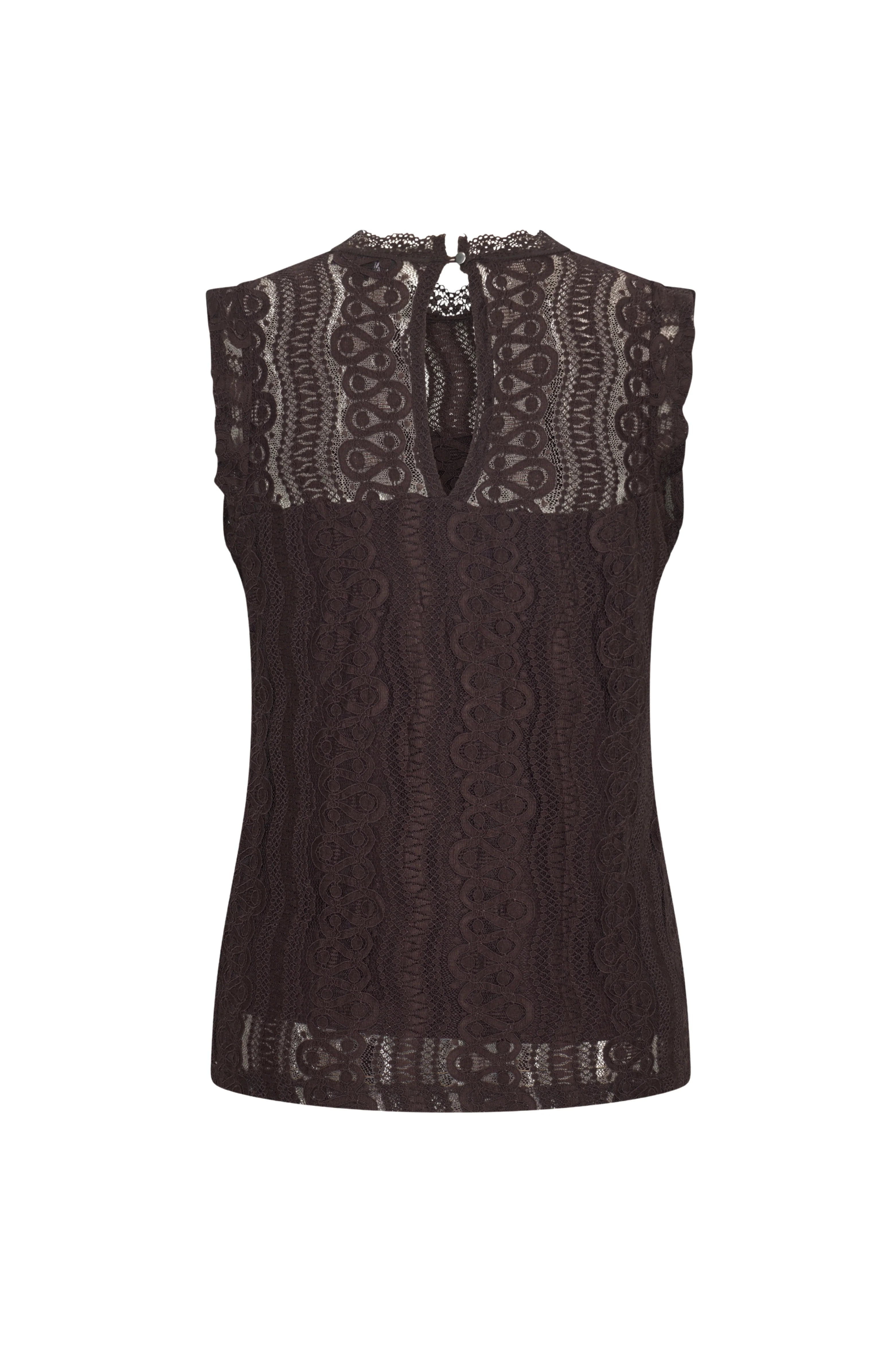 Mi Piace Travelstof Top Kant 202486 espresso
