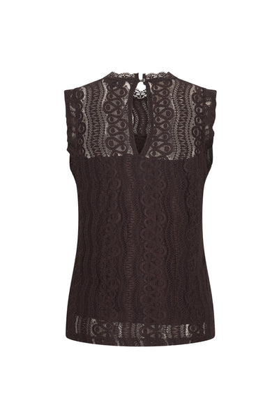Mi Piace Travelstof Top Kant 202486 espresso