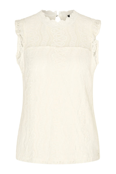 Mi Piace Travelstof Top off white 202486