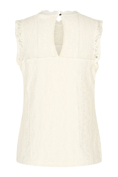 Mi Piace Travelstof Top off white 202486