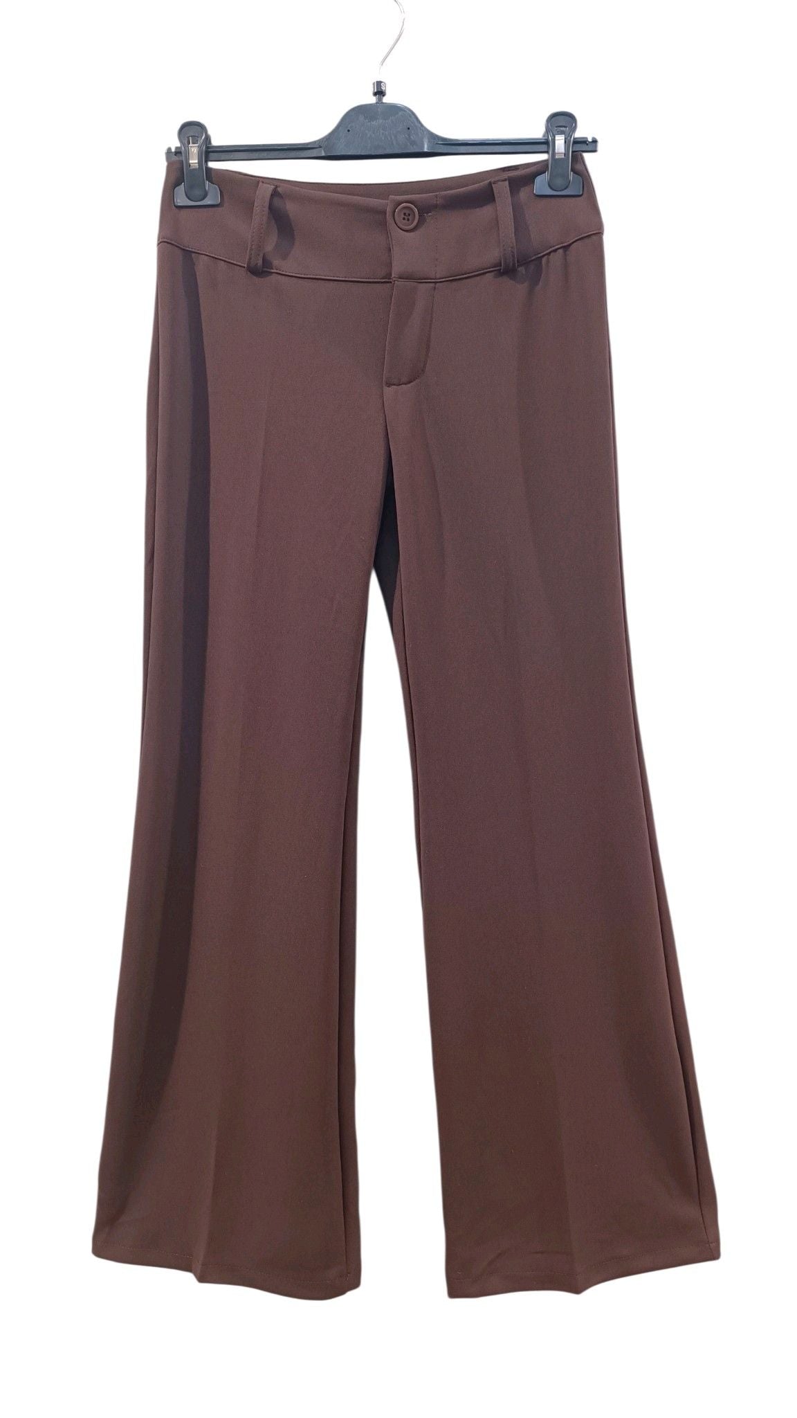 Bruine broek  strech