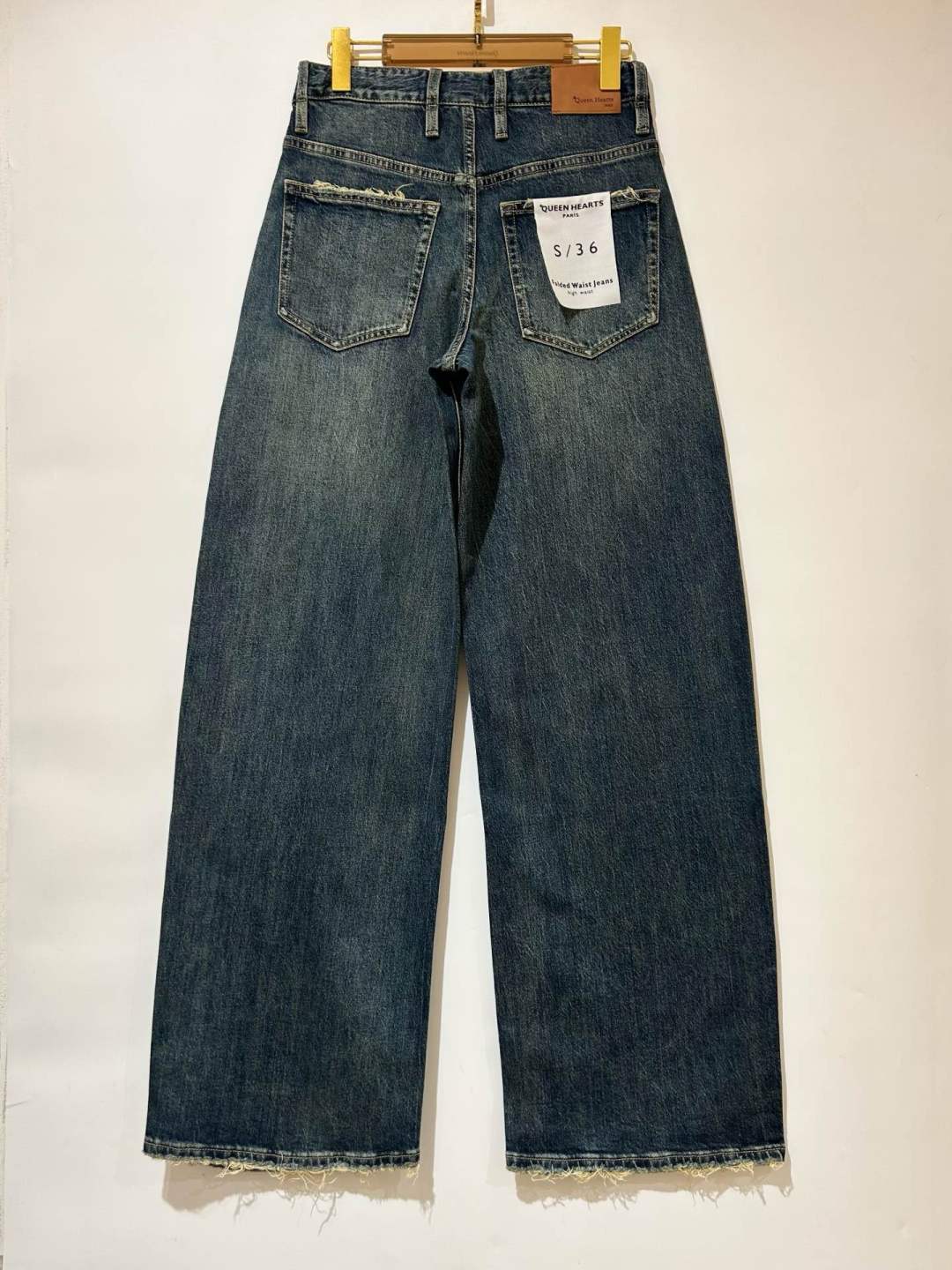 Queen Hearts  Jeans Broek  old bleu 3926