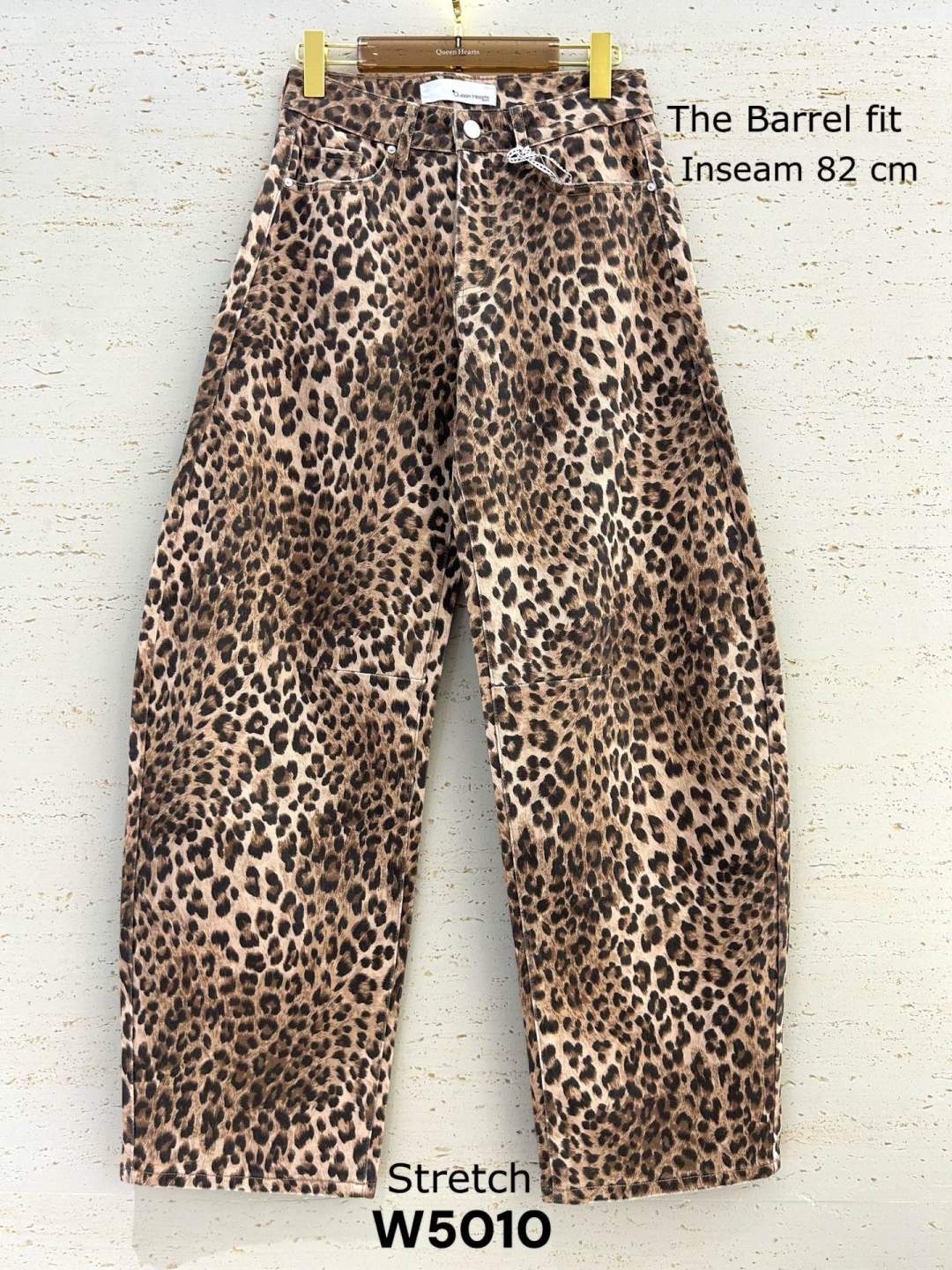 Queen Hearts  Jeans Broek barrel  W5010