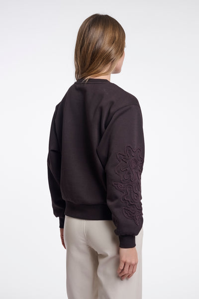 Rino & Pelle manar sweater bruin