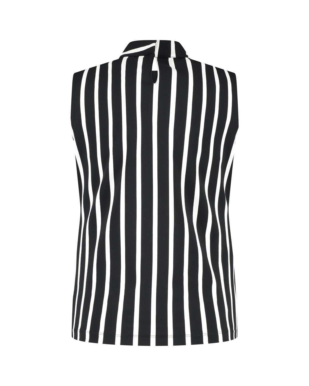 Lady Day Travelstof Maud Top black / wool white stripe
