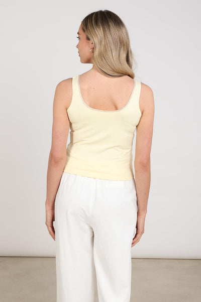 Nukus Juba Singlet Top sun/gold