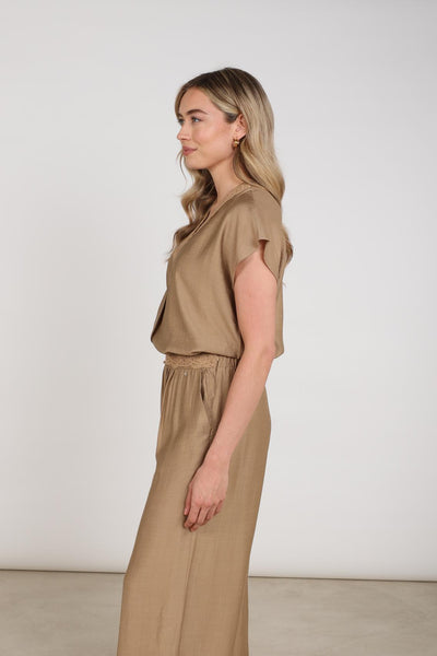Nukus Marlijn Top camel
