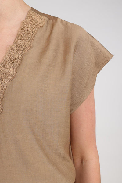 Nukus Marlijn Top camel