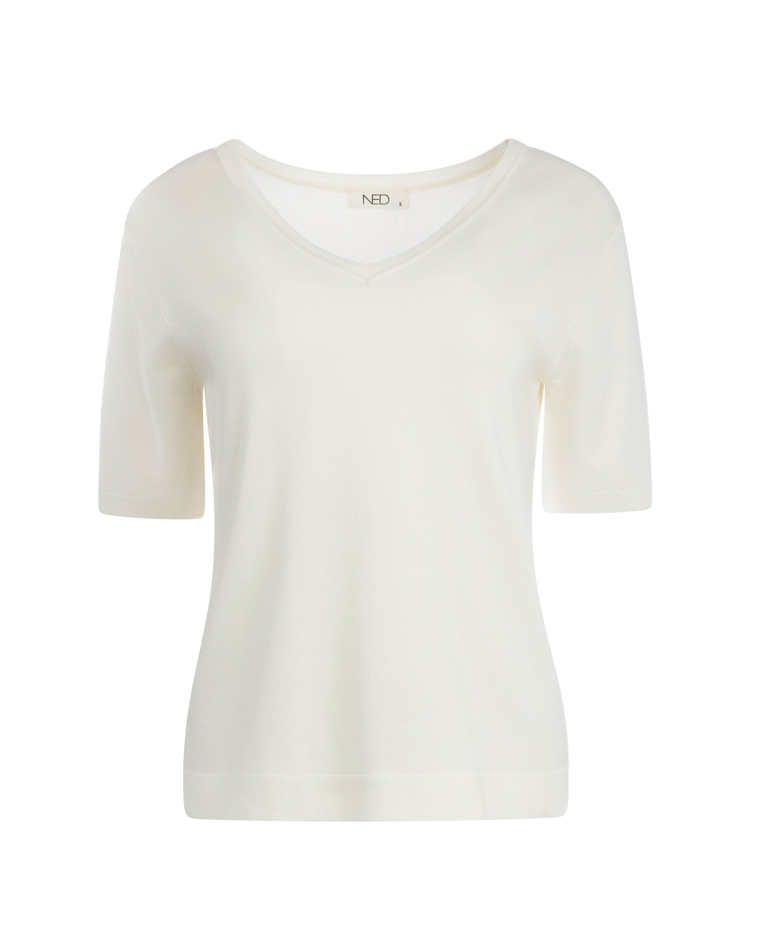 NED Vils 1/2 SS Top optical white