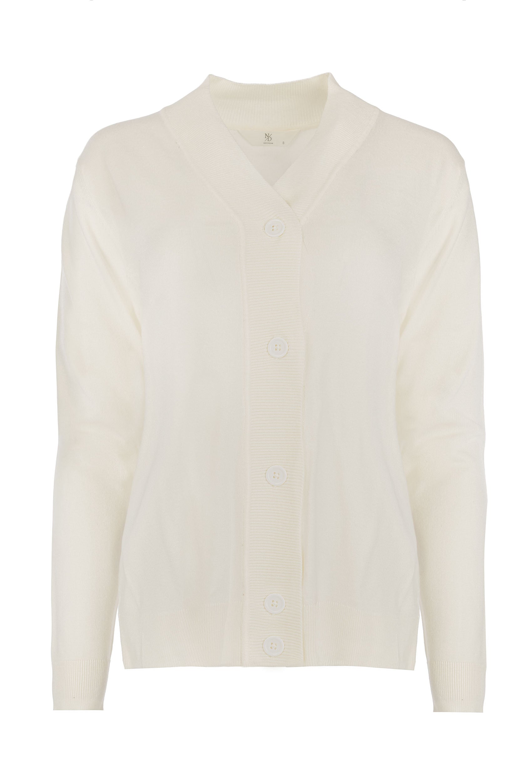 NED Douro LS Vest ecru