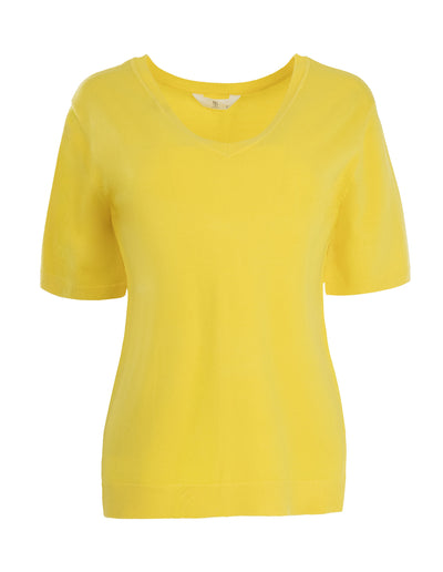 NED Vils 1/2 SS Top vibrant yellow