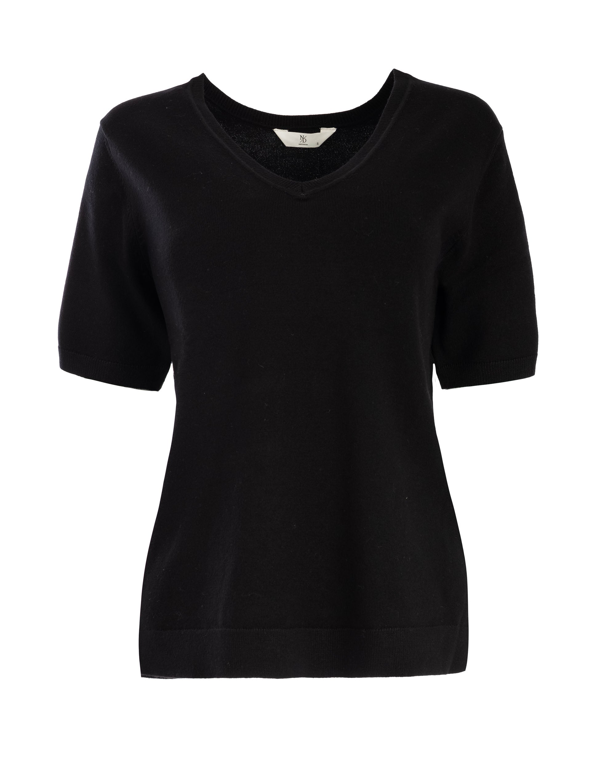 NED Vils 1/2 SS Top zwart