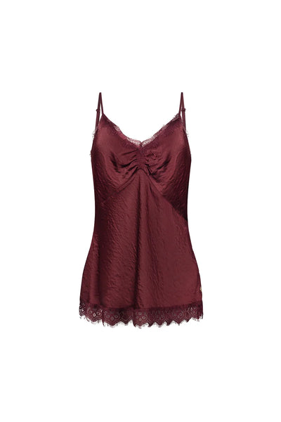 Nukus Alice Top Lace cherry