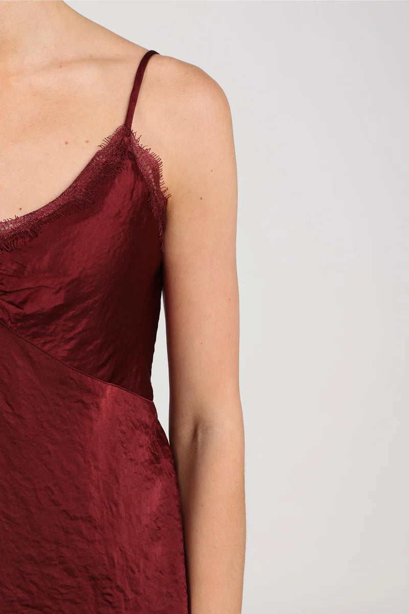 Nukus Alice Top Lace cherry