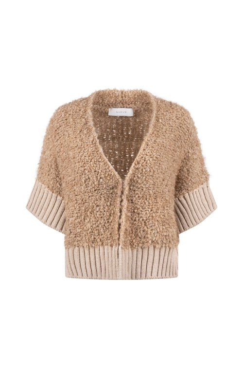 Nukus Bell Cardigan Toffee