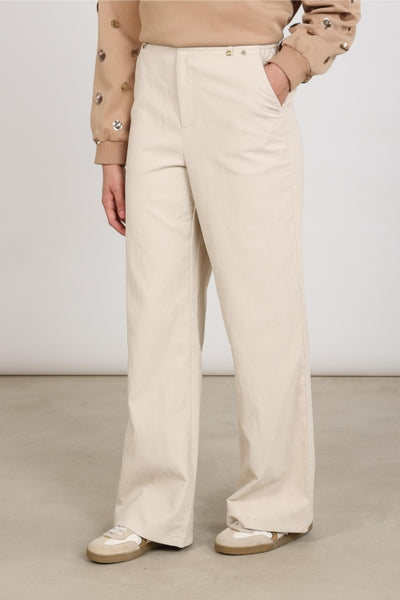 Nukus Beverly Pants PU Sand