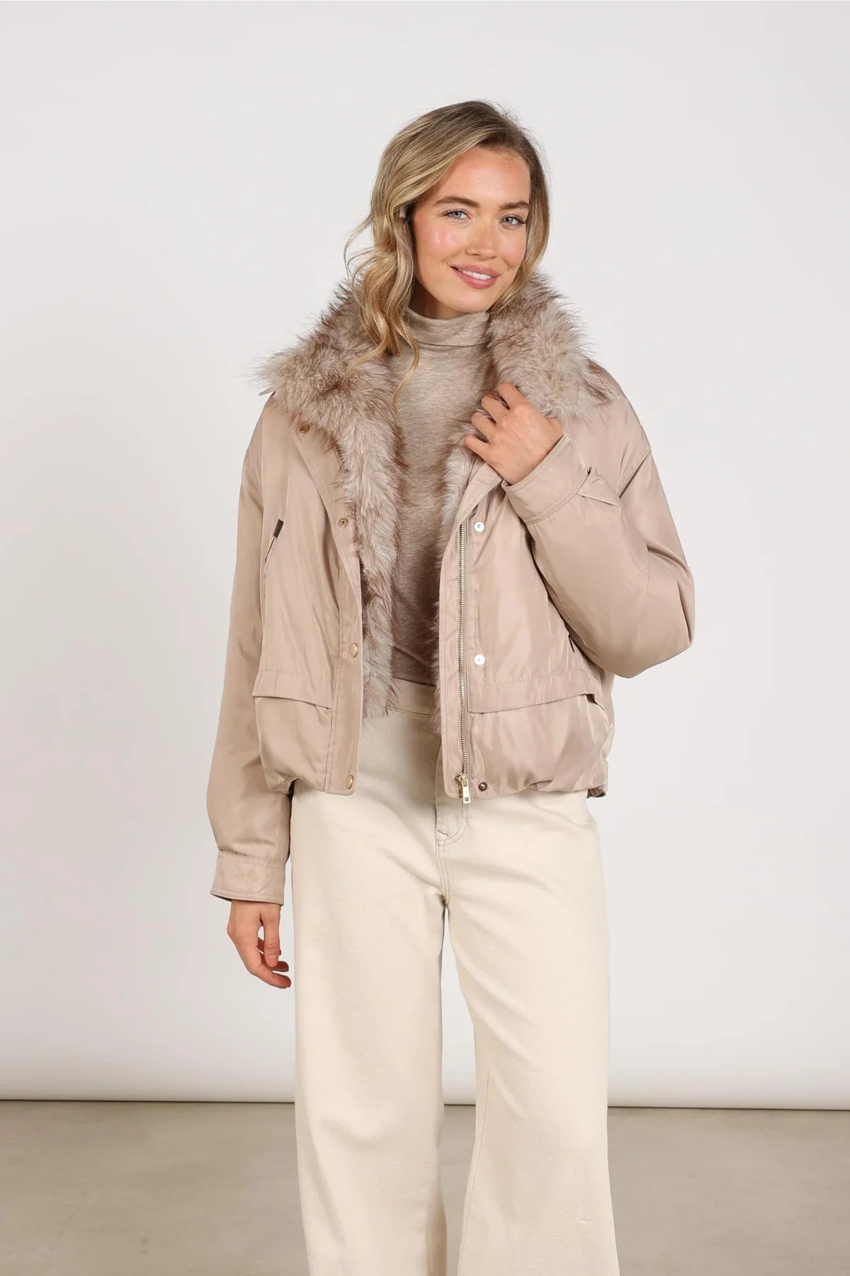 Nukus Paula Jacket sand