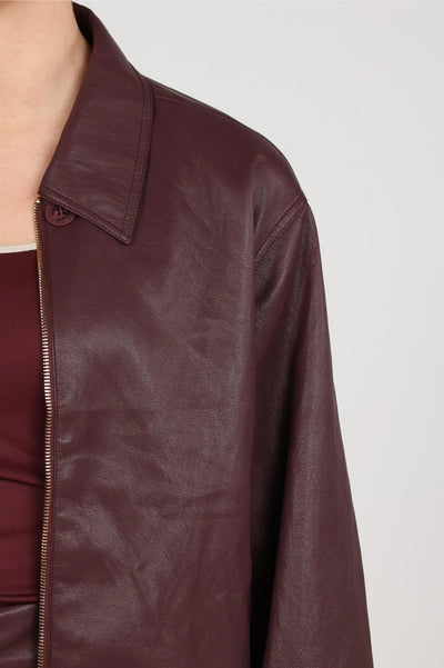 Nukus Dominique Jacket PU Cherry