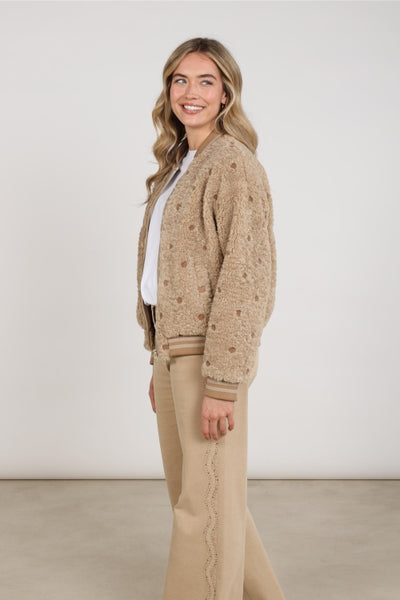 Nukus Henny Jacket Dots Sand