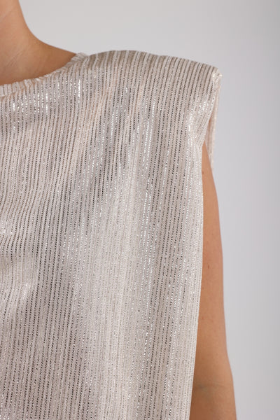 Nukus Babette Top zand goud