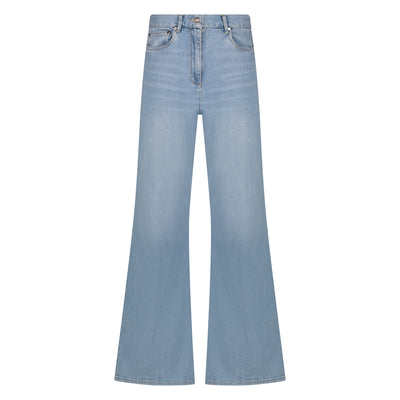 Nukus Ruby Broek bleached denim