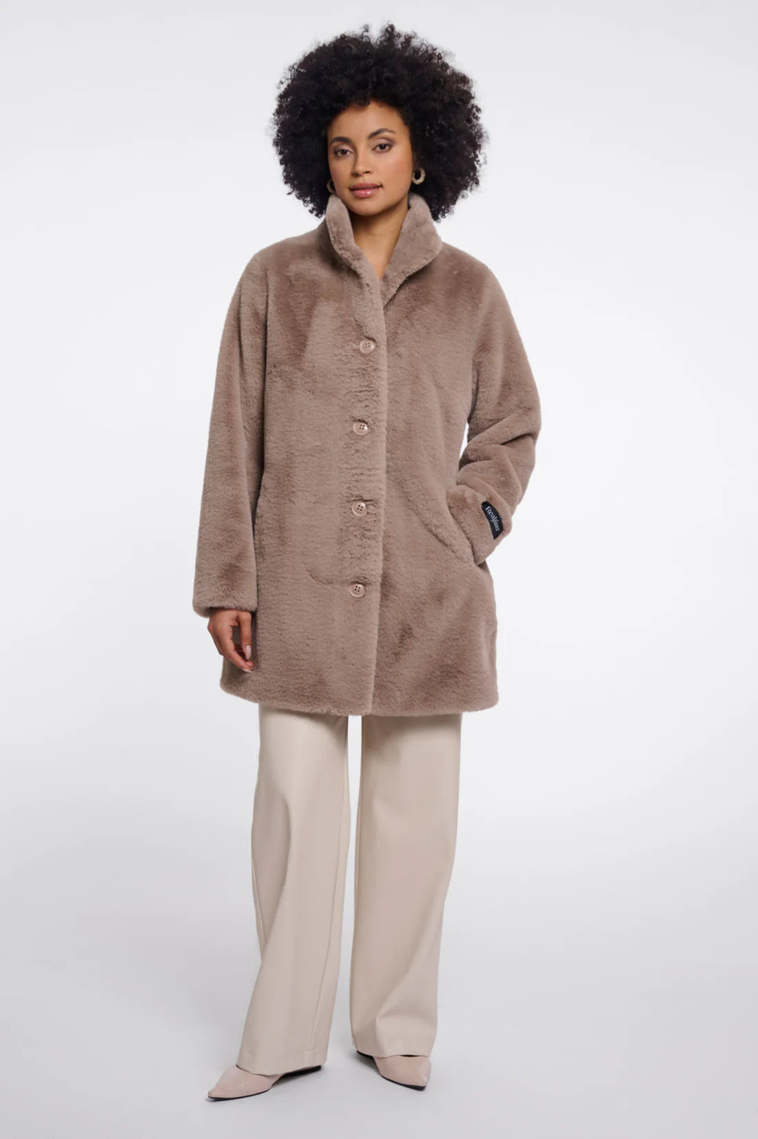 Rino & Pelle Nonna Coat Mocha latte