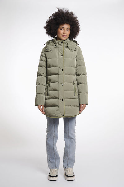 Rino & Pelle Nusa winterJas green ash