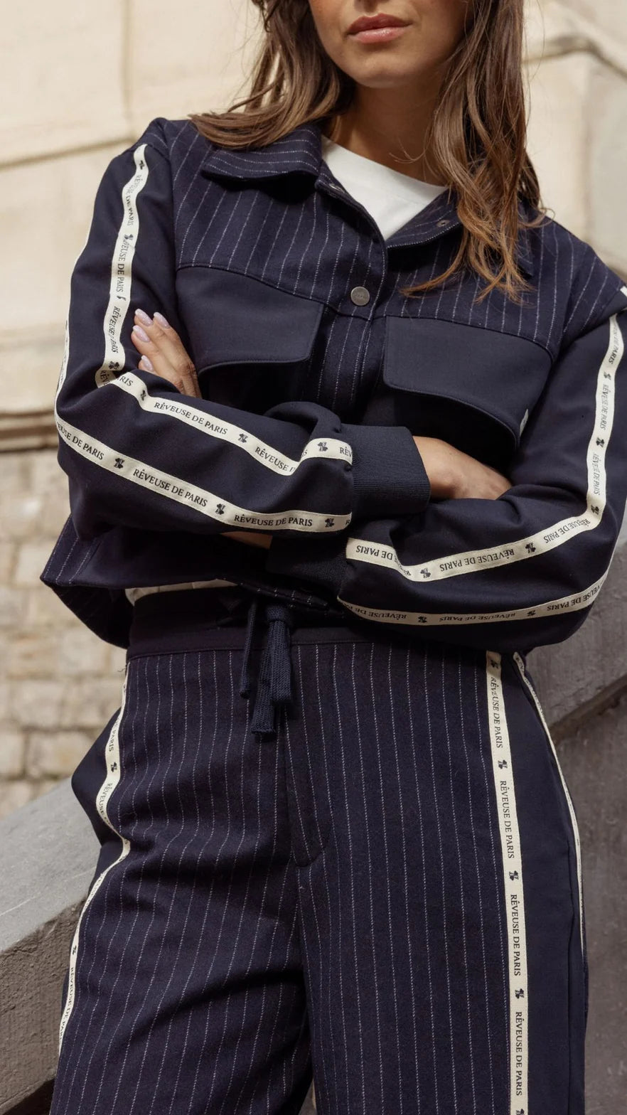 Florez Fien Broek navy blue