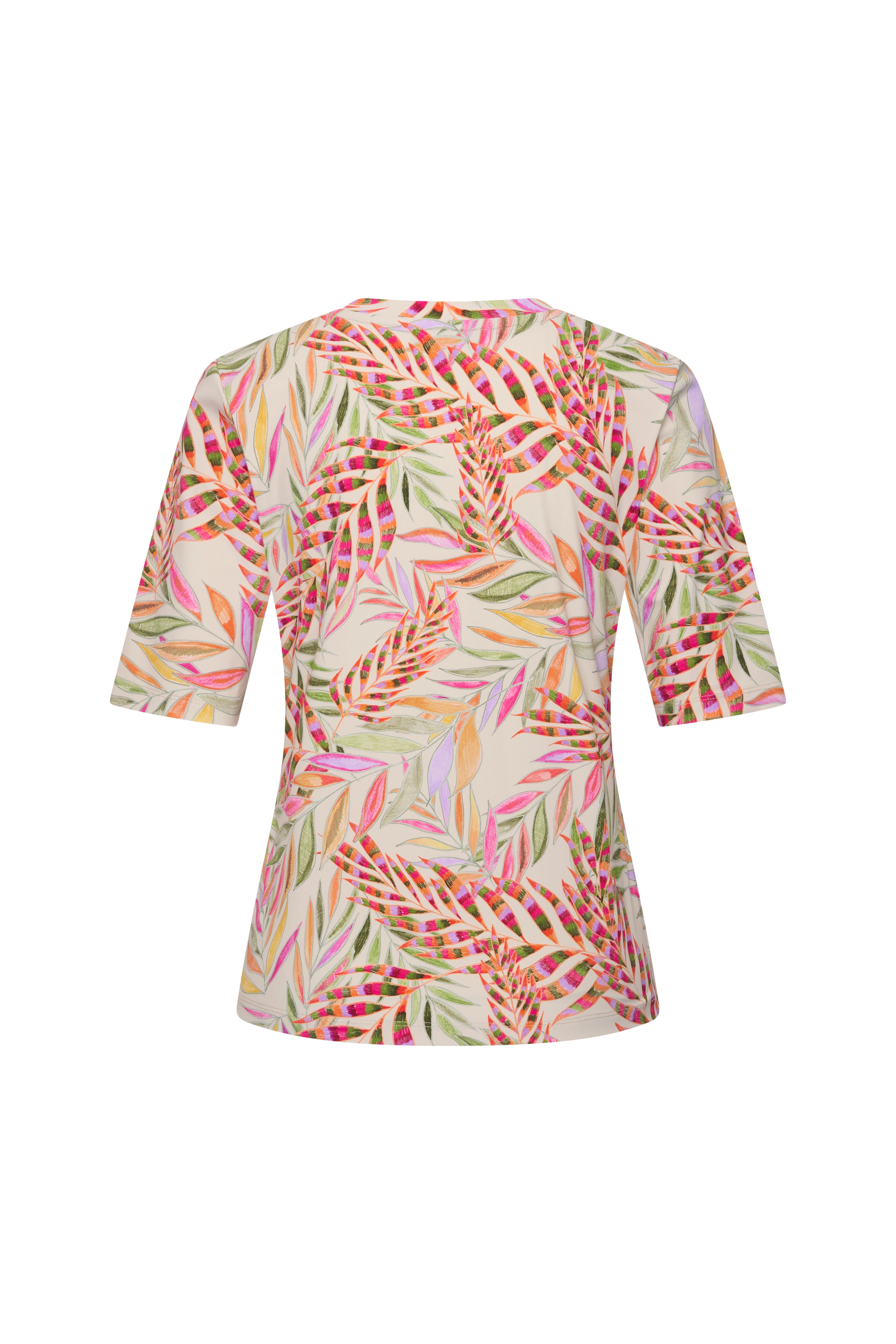 Mi Piace Travelstof Top V-Hals 202271 pencil branches print kit