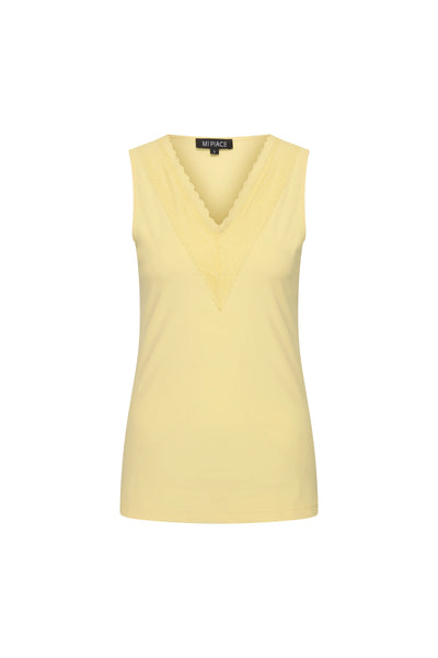 Mi Piace Travelstof Top Kant 202254 lemon yellow