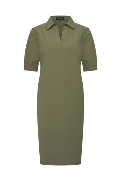 Mi Piace Travelstof Jurk 202605 olive